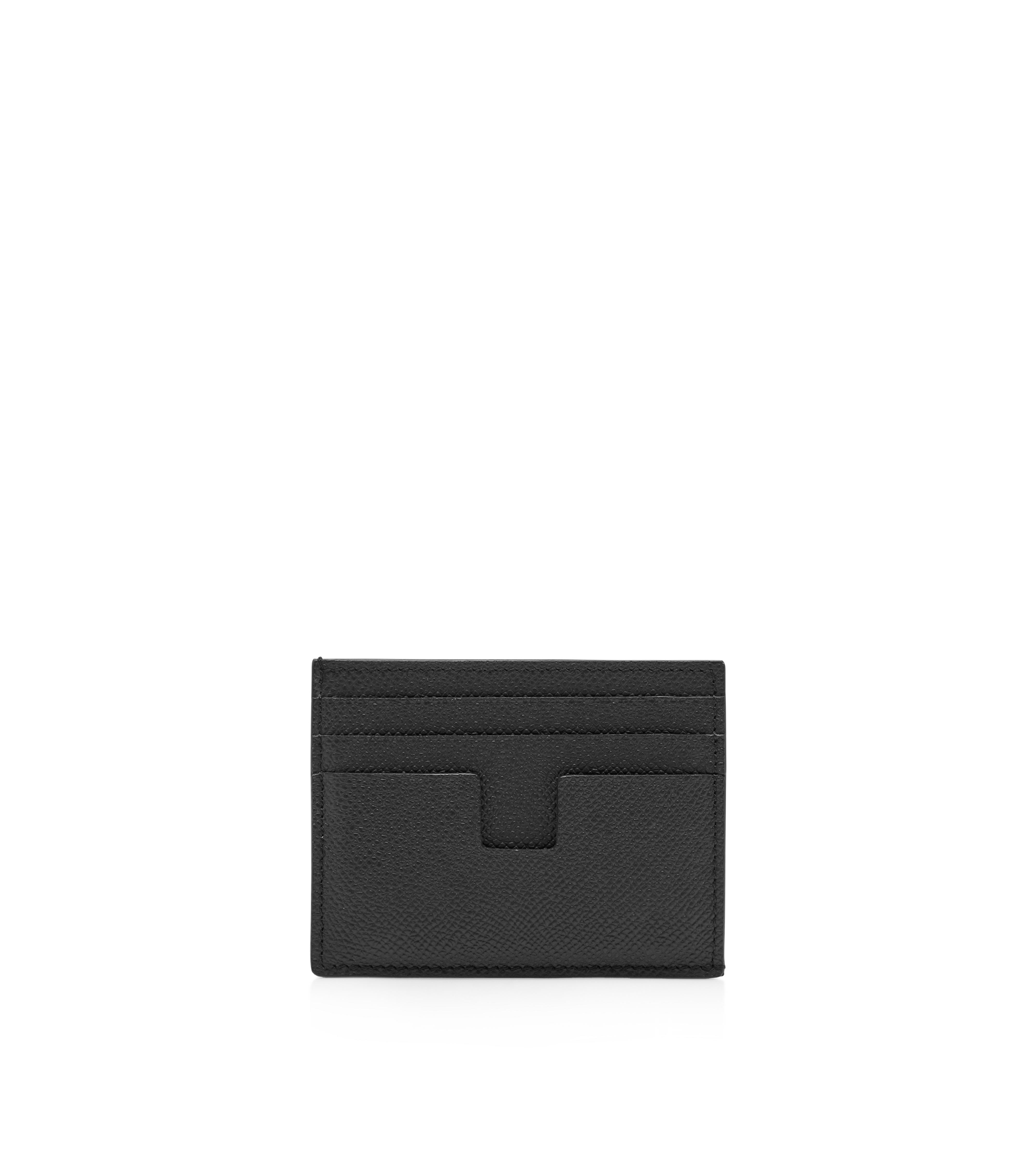 SMALL GRAIN LEATHER CARDHOLDER
