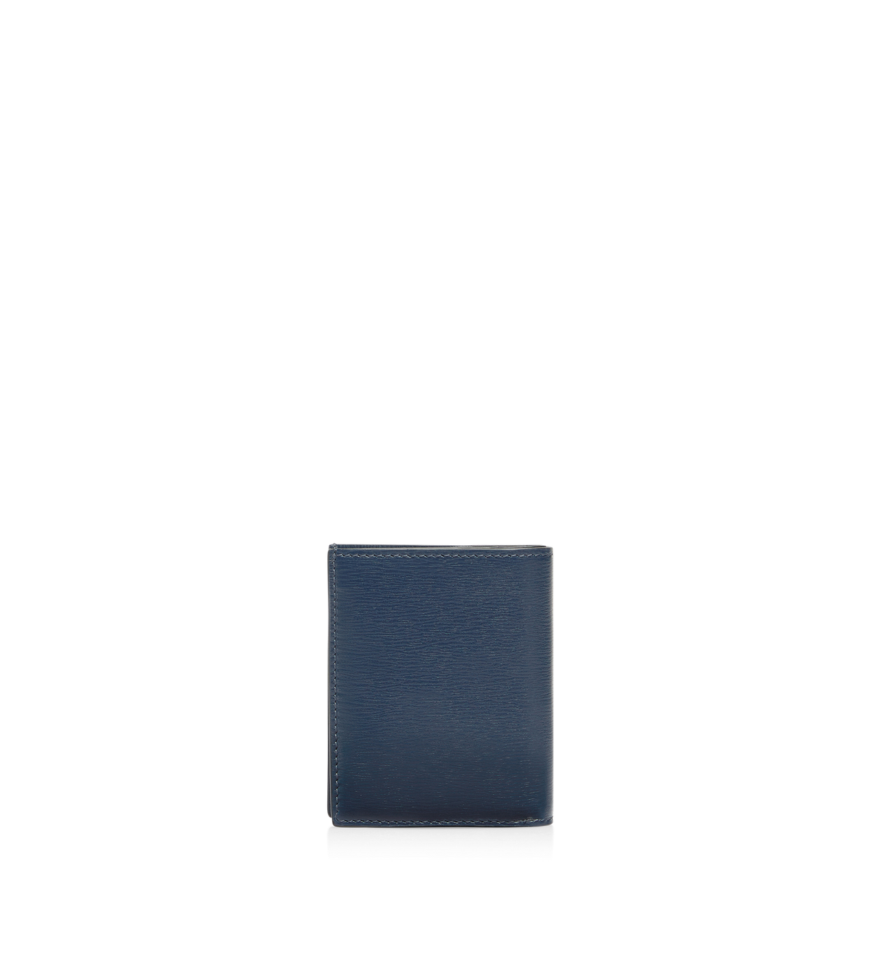 GRAIN LEATHER FOLDING CARDHOLDER image number 2