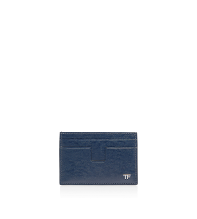 GRAIN LEATHER MONEY CLIP CARDHOLDER image number 0