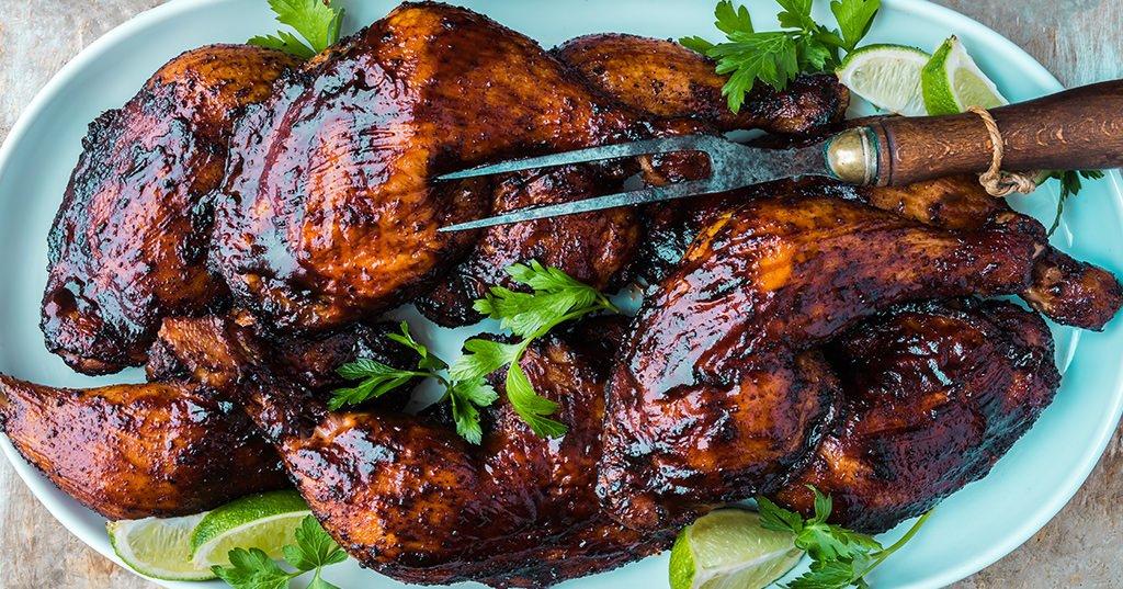 Ancho-Chili Smoked Chicken Legs - Traeger Grills