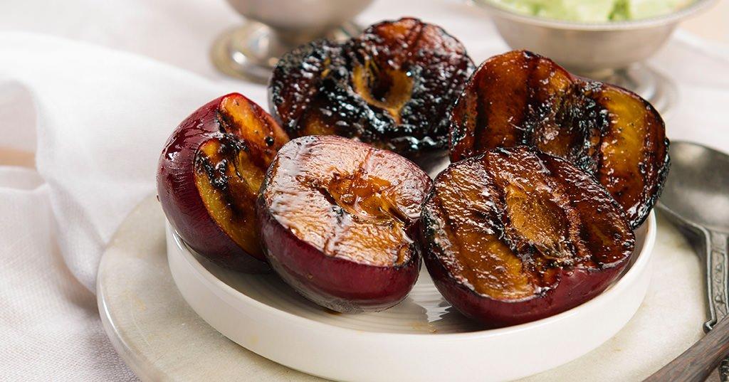 Grilled Seasonal Fruit with Gelato | Traeger Grills