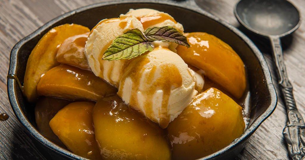 Caramelized Bourbon Baked Pears | Traeger Grills