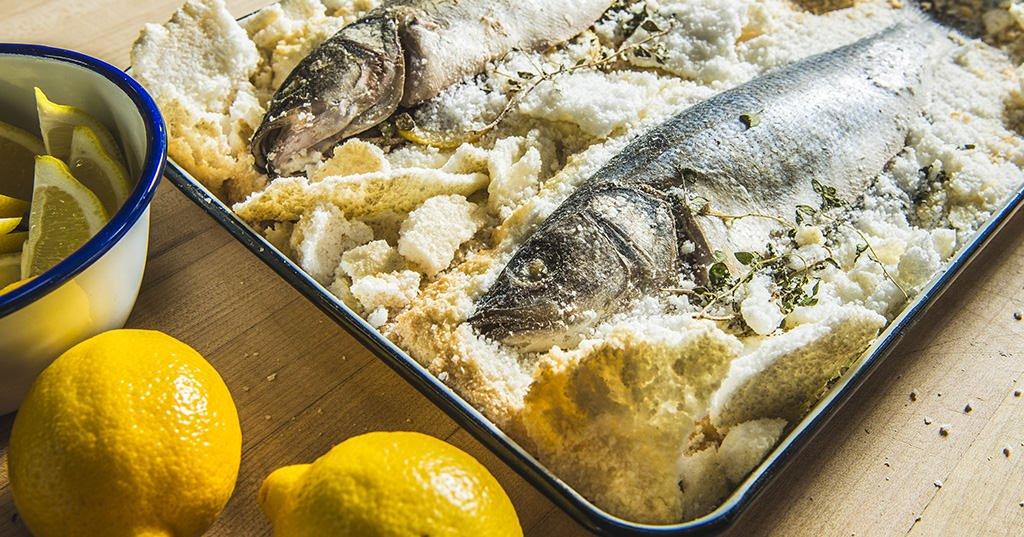 Baked Whole Fish in Sea Salt Recipe | Traeger Grills