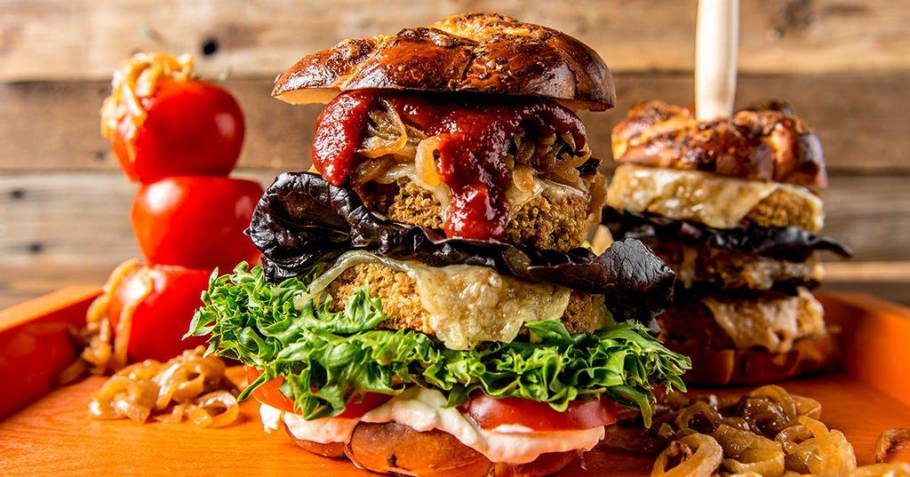 Grilled Veggie Burger Recipe | Traeger Grills
