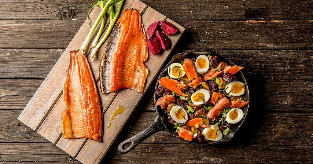 Smoked Trout Hash Recipe | Traeger Grills