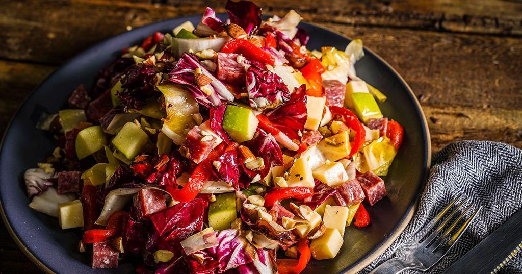 Grilled Winter Chop Salad Recipe | Traeger Grills