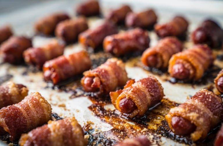 2019-Holiday-Top-10-Recipes-Brown-Sugar-Bacon-Wrapped-Smokies