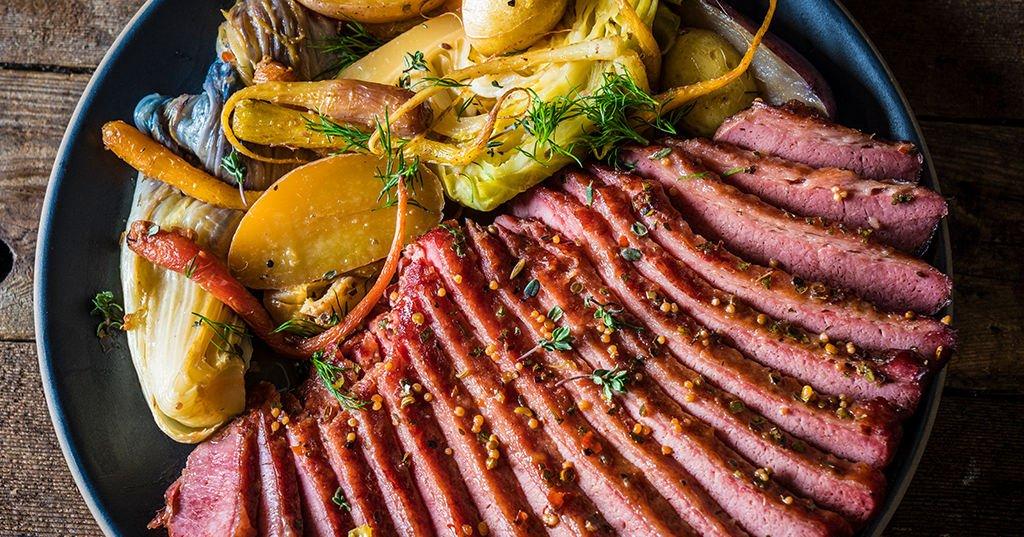Smoked Corned Beef and Cabbage - Traeger Grills