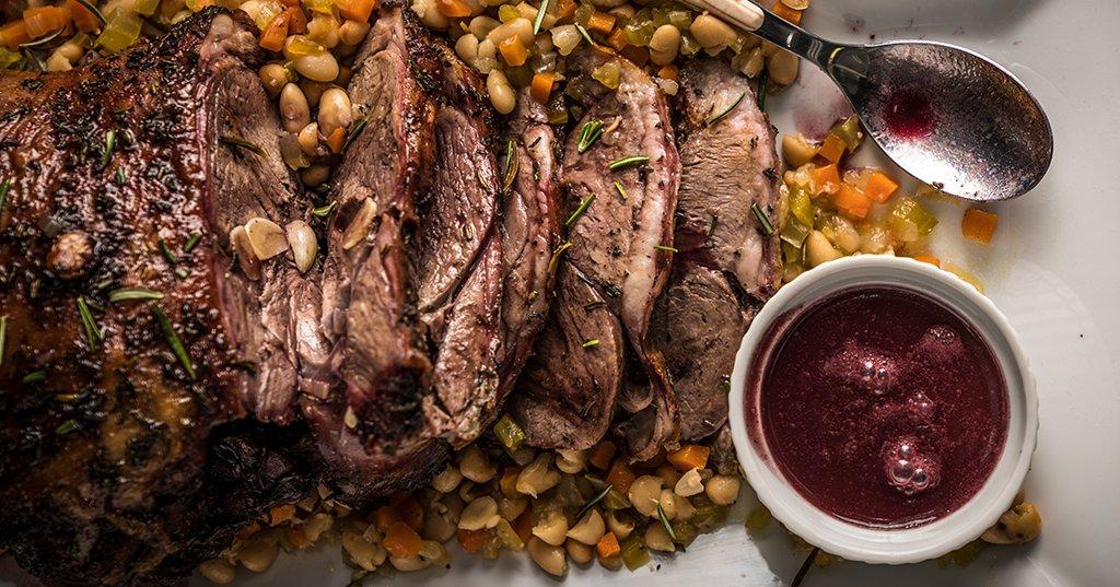 Lamb with Red Wine Reduction by Amanda Haas Recipe - Traeger