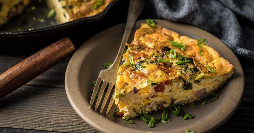 Baked Ham Frittata Recipe | Traeger Grills