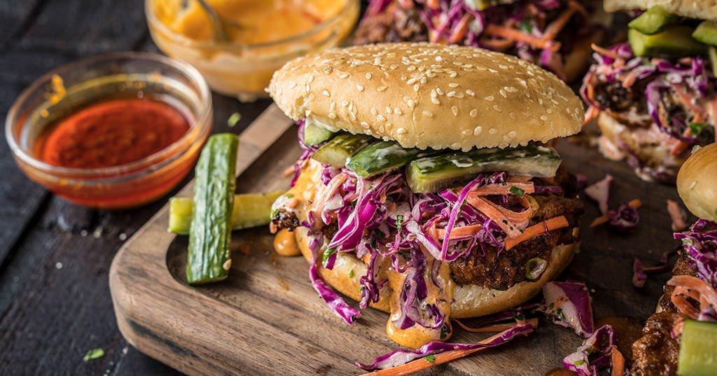 Pickle Brined Hot Chicken Sandwich - Traeger Grills