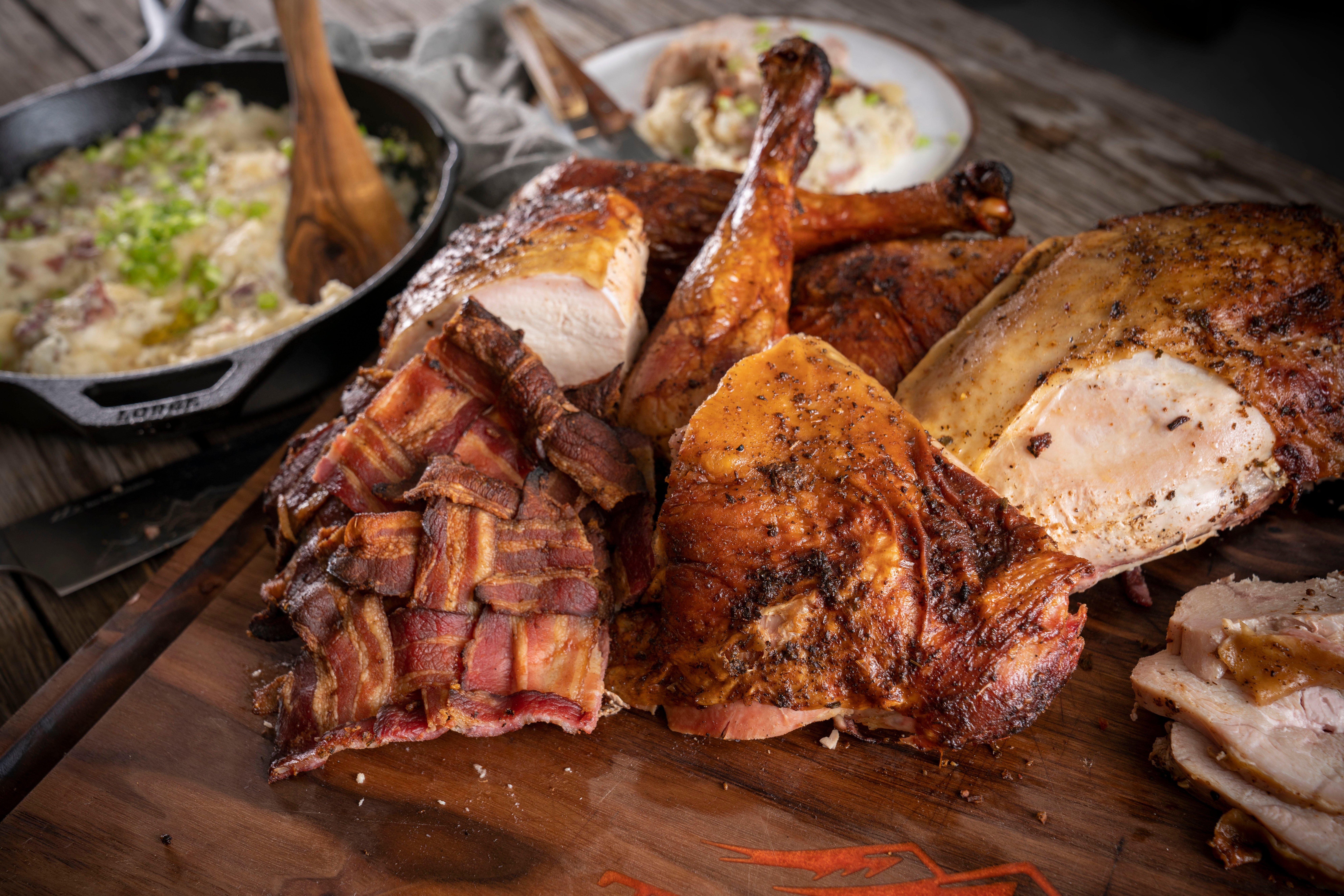 Bacon-wrapped-Spatchcocked-Turkey