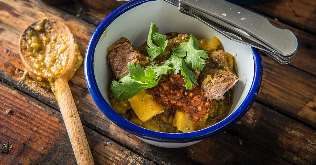 Braised Antelope Chile Verde Recipe | Traeger Grills