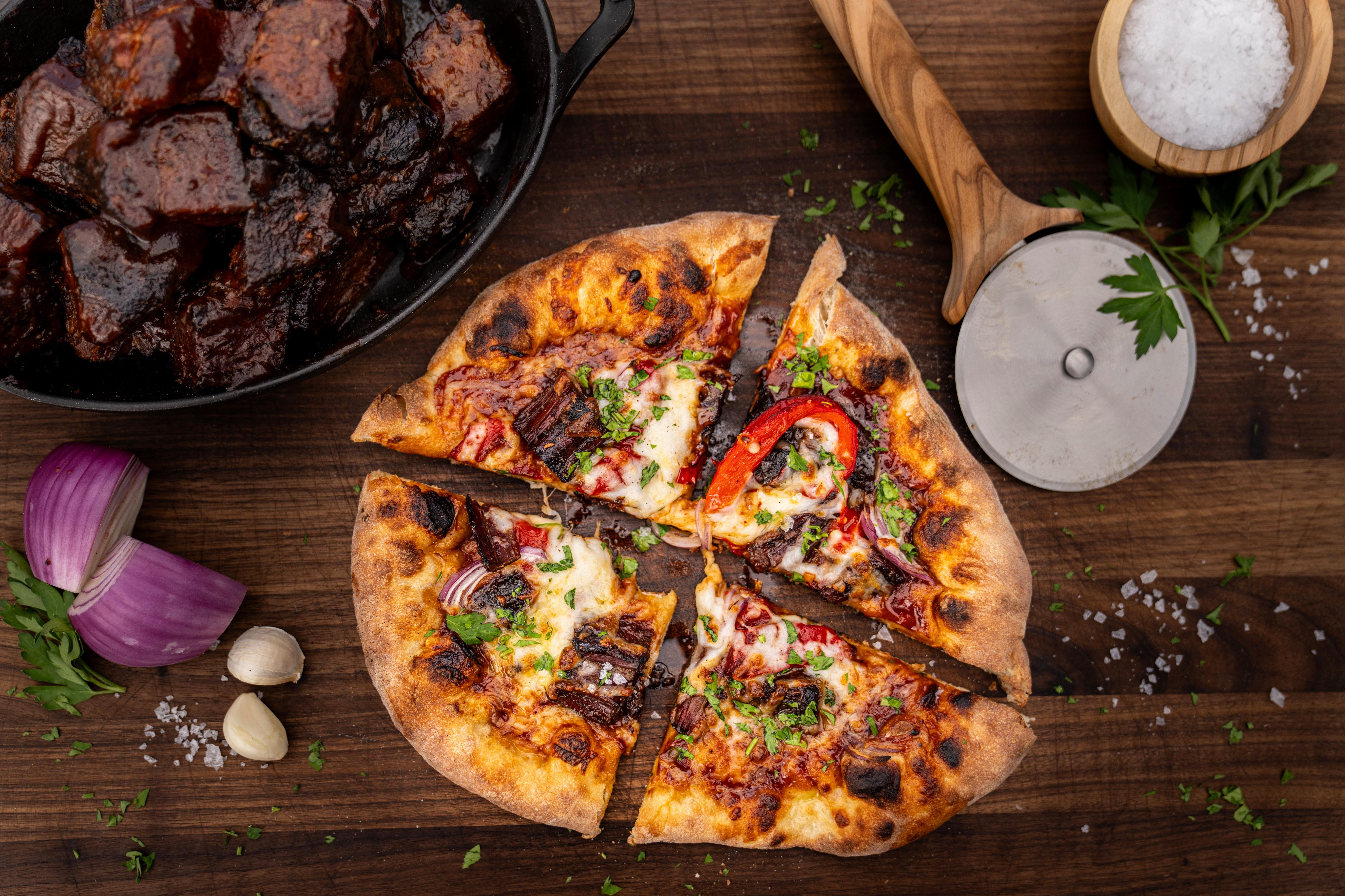 BBQ Burnt Ends Pizza - Traeger Grills