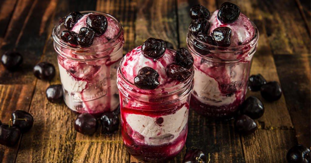 Smoked Cherry Bourbon Ice Cream Recipe | Traeger Grills