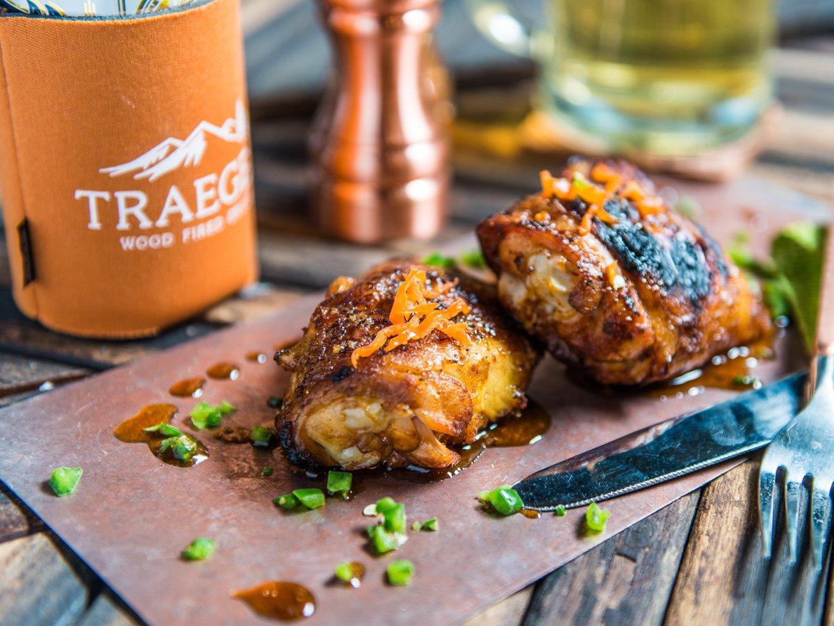 Chile Chicken Thighs Recipe | Traeger Grills