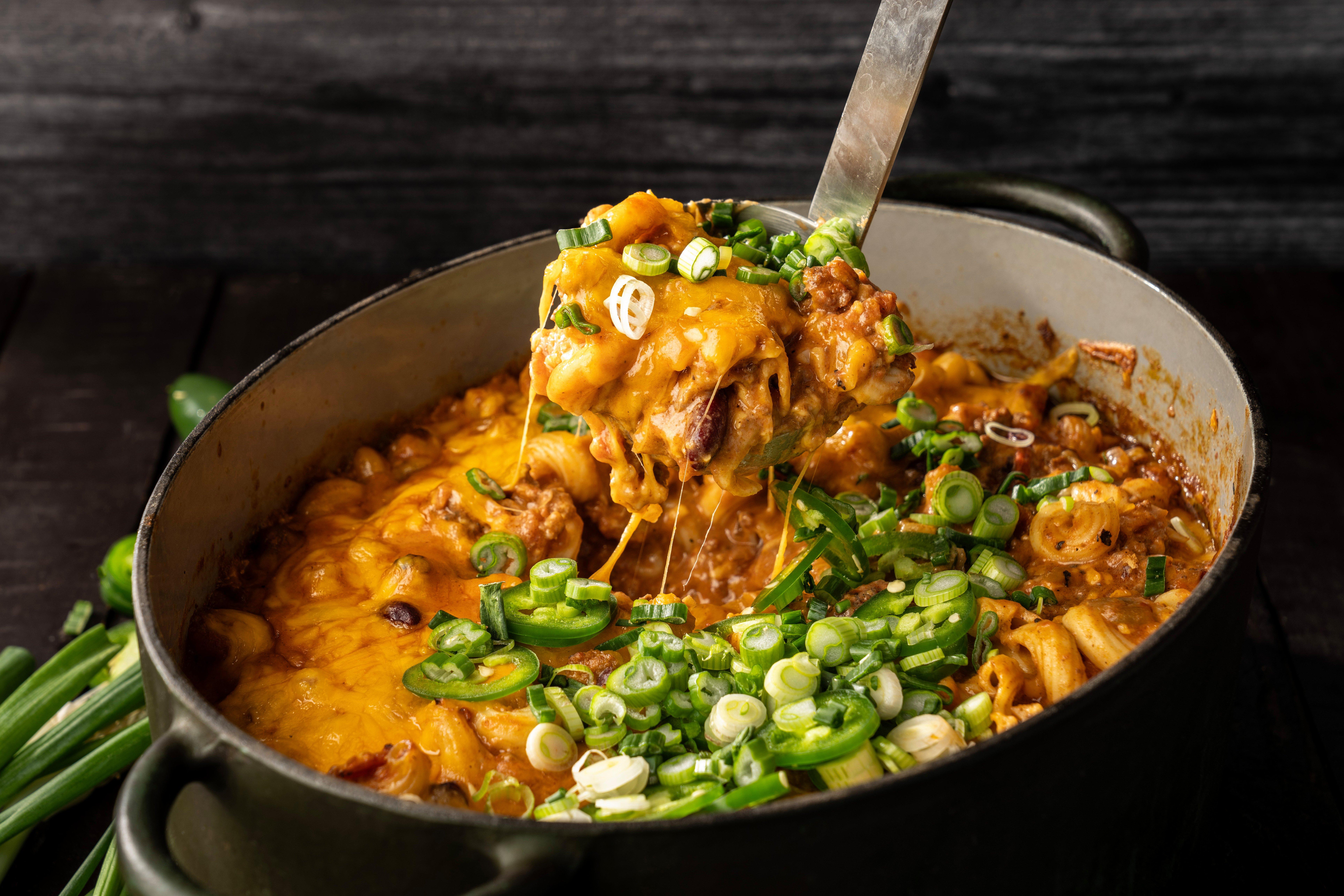 One Pot Chili Mac and Cheese - Traeger Grills