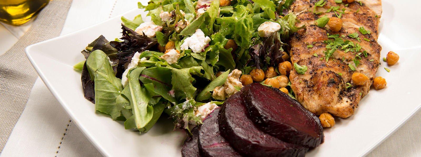 Grilled Chicken Roasted Beet Salad | Traeger Grills