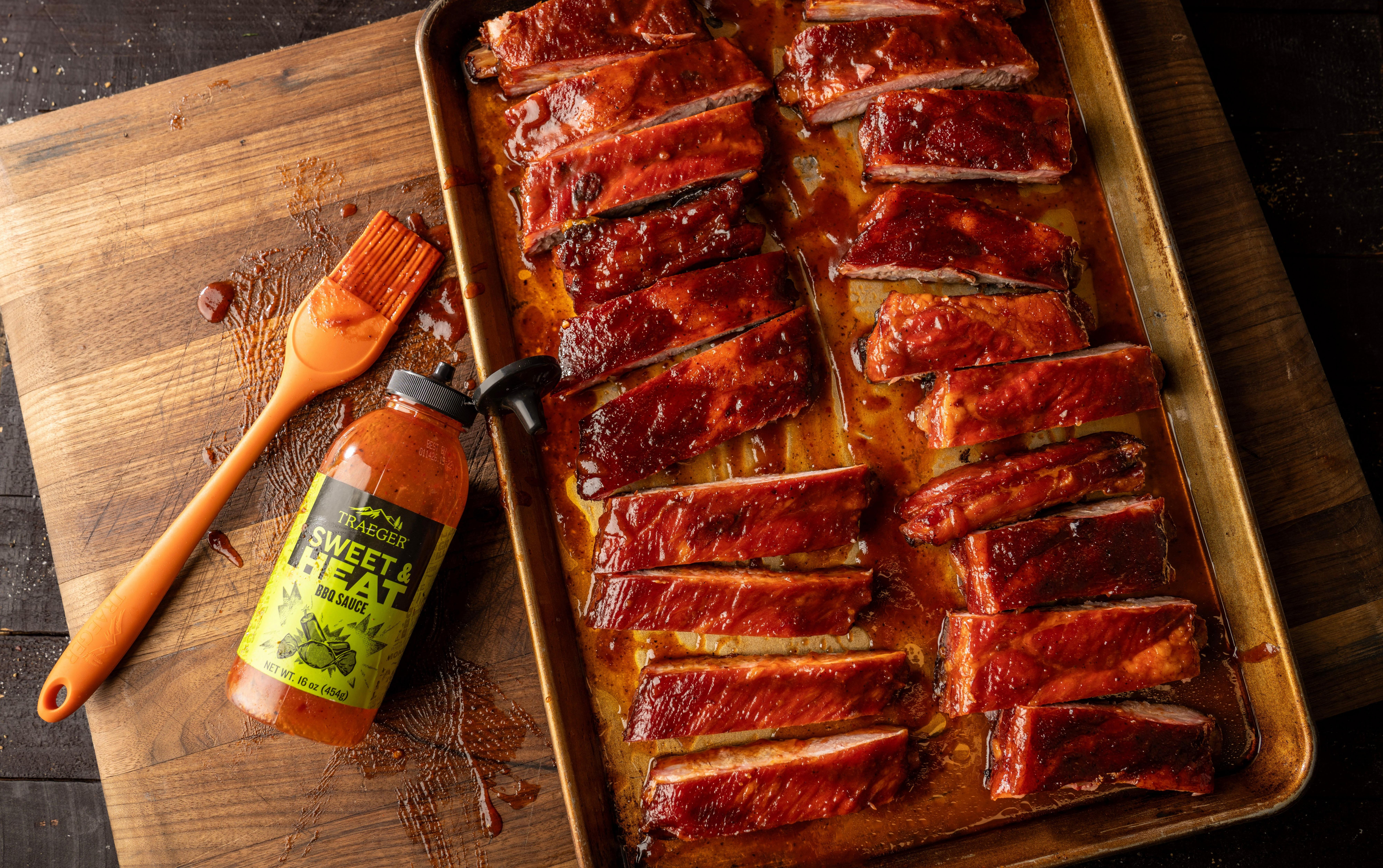 Sweet & Heat BBQ St. Louis Ribs - Traeger Grills