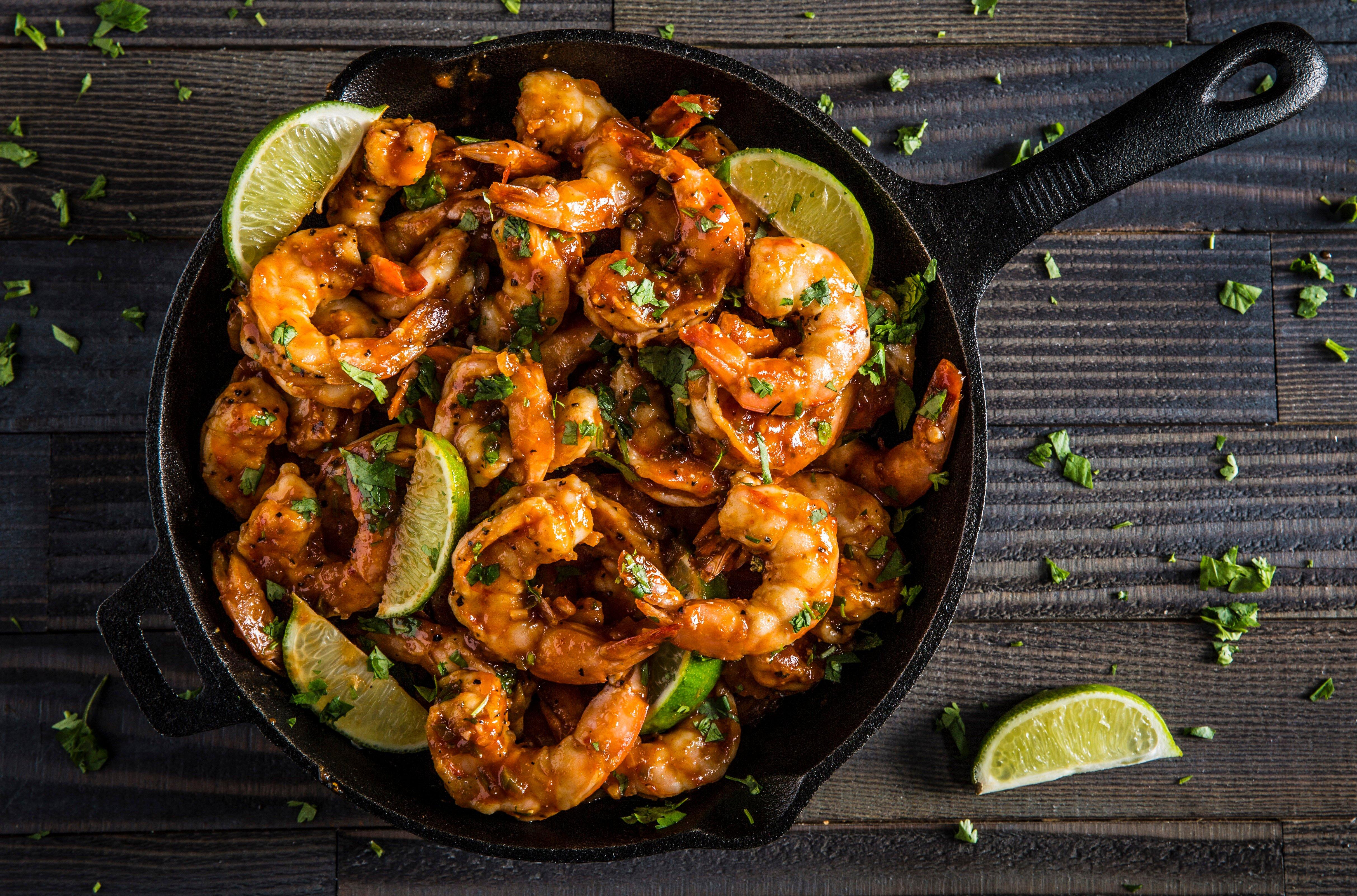 Grilled Texas Spicy Shrimp