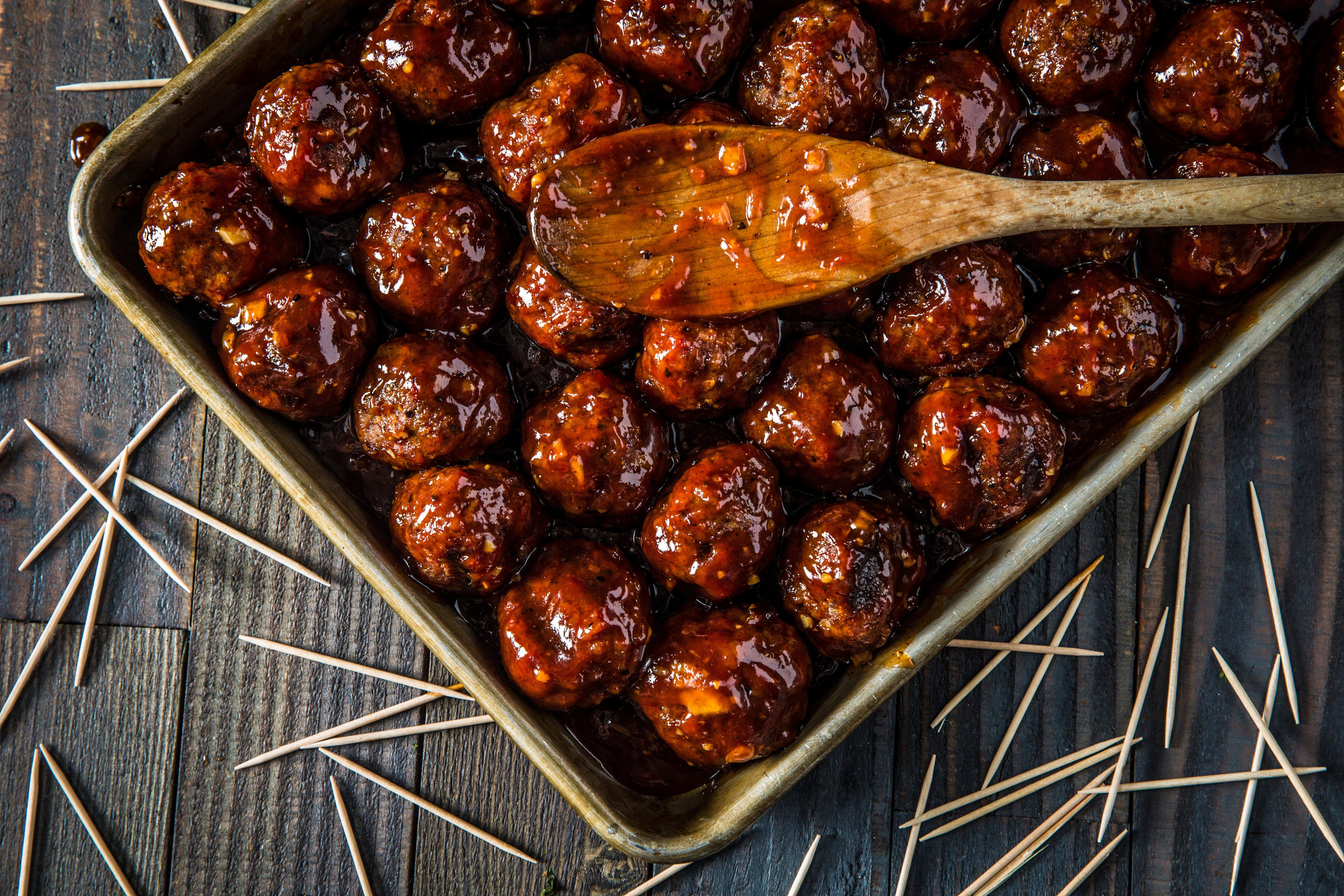 Honey Balsamic Meatballs Recipe | Traeger Grills