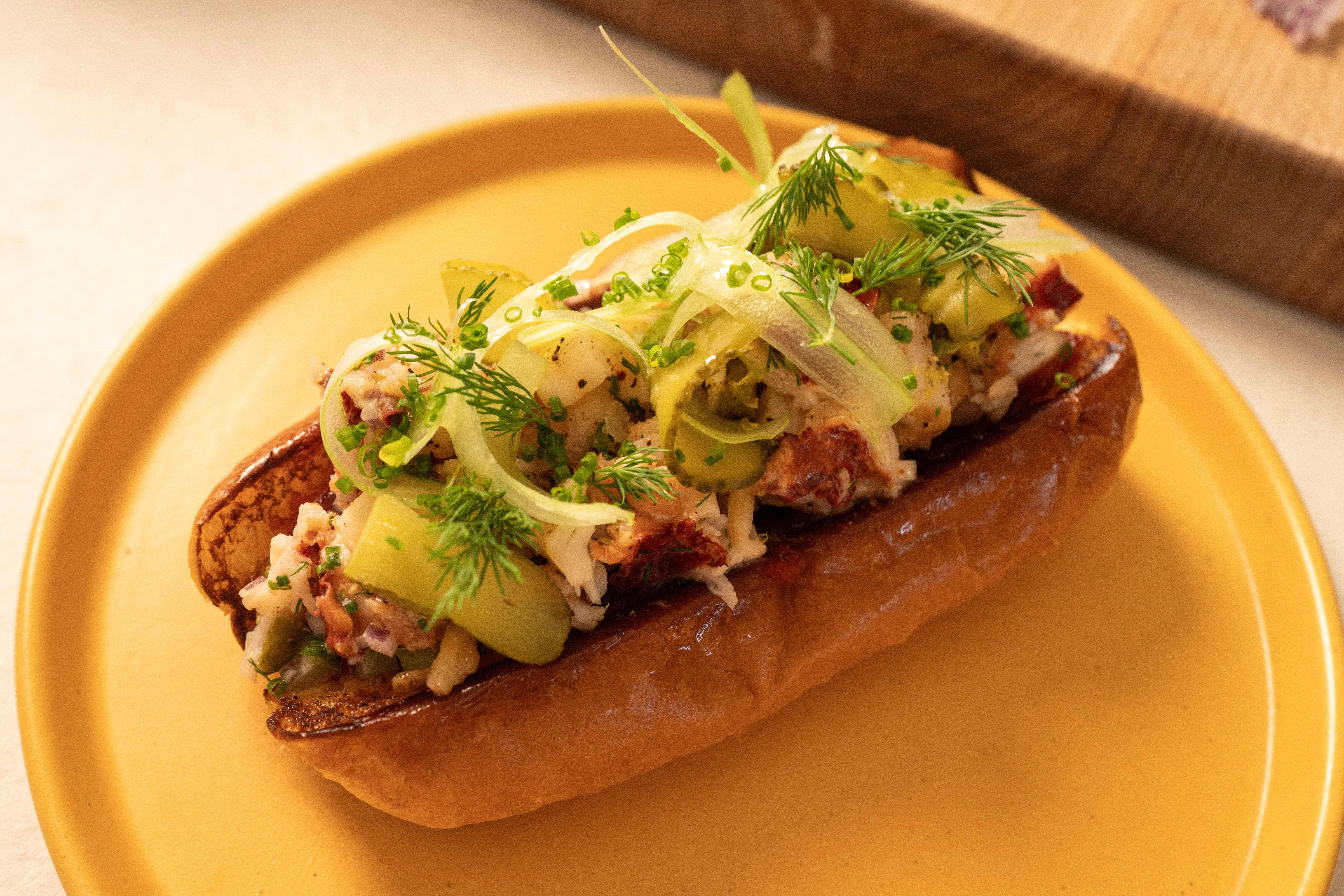 Lobster Roll with Tomato Jam - Traeger Grills