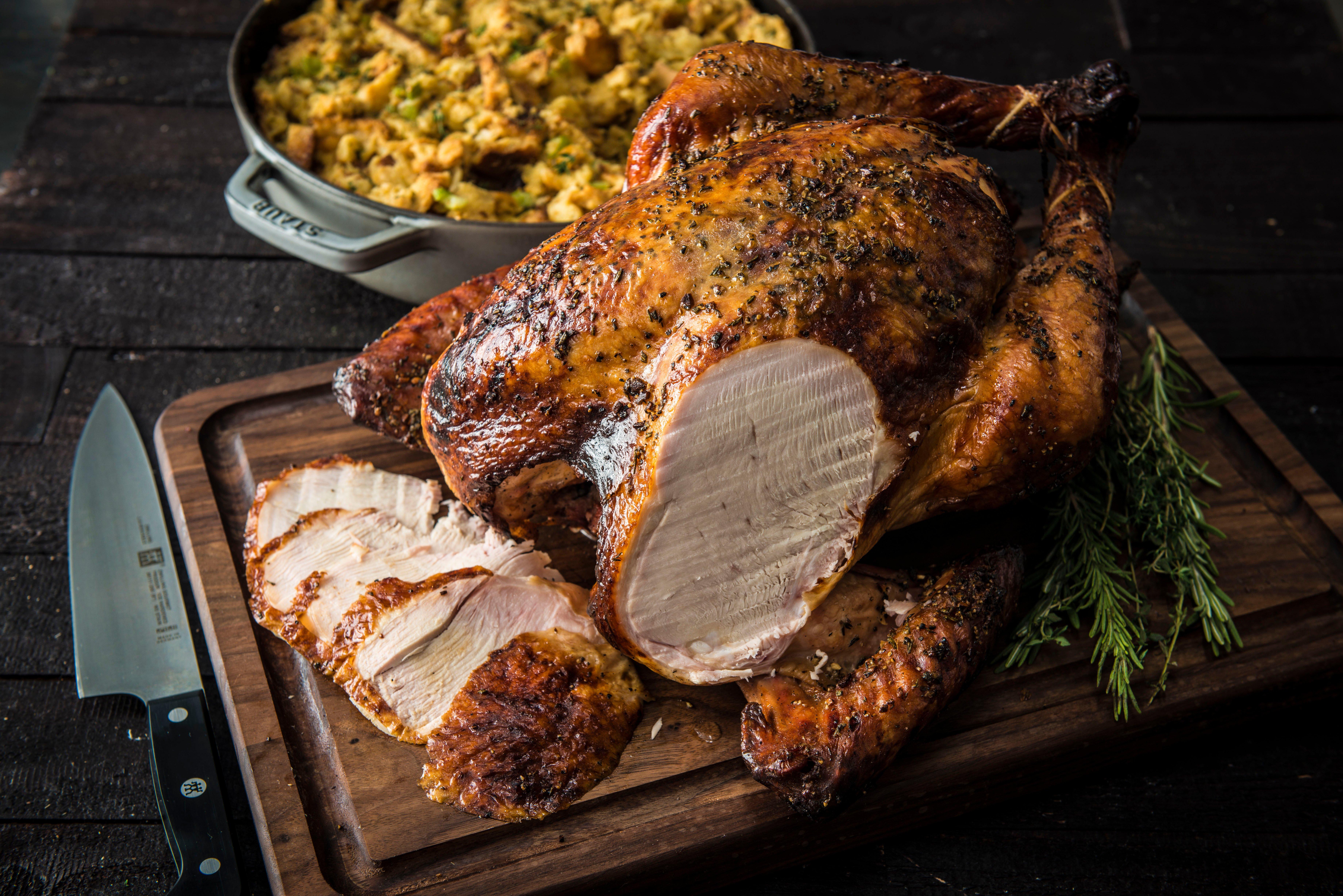 Mayo-and-Herb-Roasted-Turkey