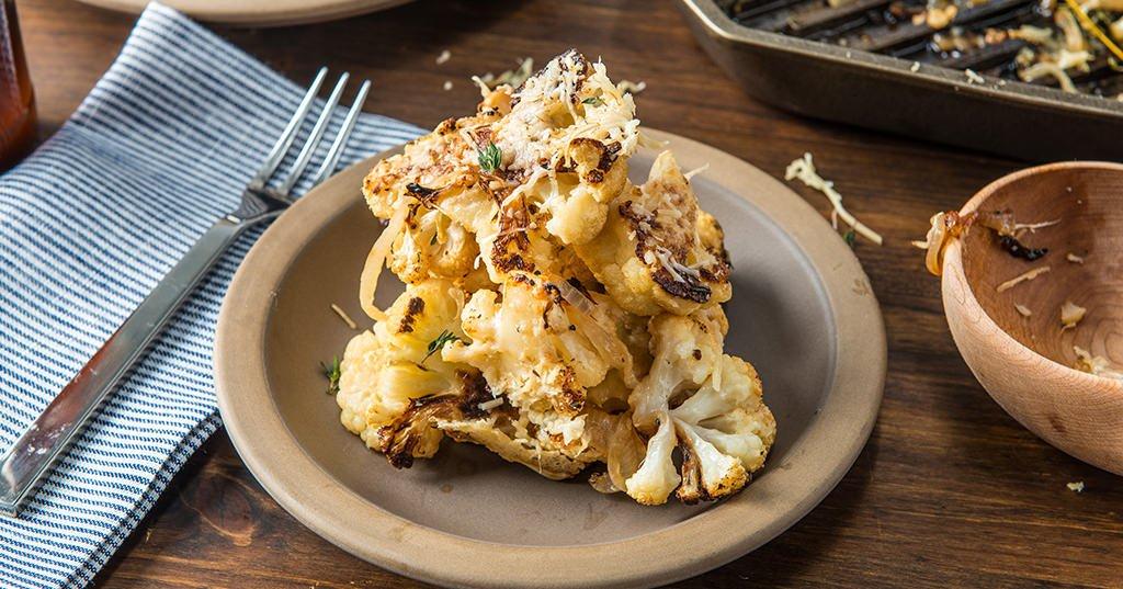 Parmesan Roasted Cauliflower | Traeger Grills