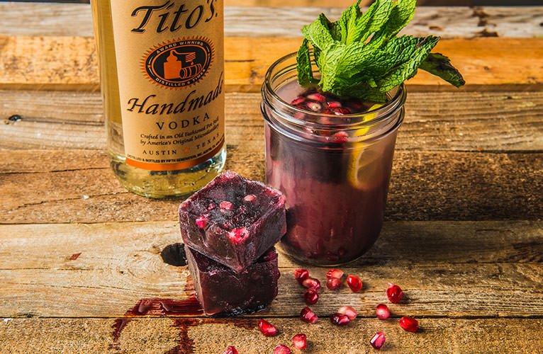 Pomegranade-Ice-Cubes-Cocktails-Traeger-Wood-Pellet-Grills