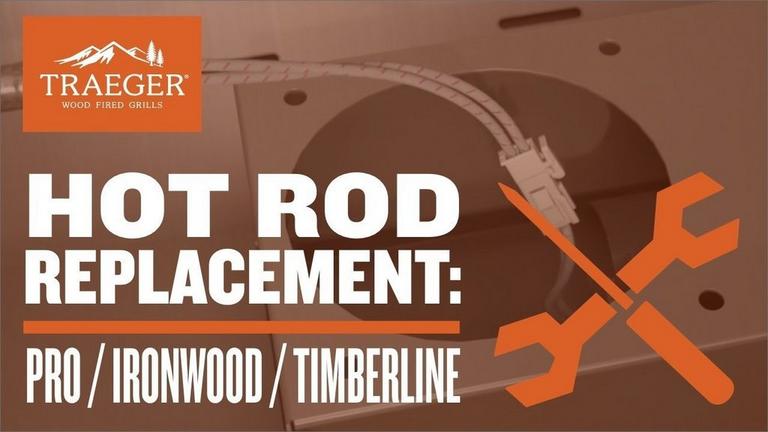 Replacing the Hot Rod  Fire Pot in Your Pro Series  Ironwood Timberline  Traeger Grills