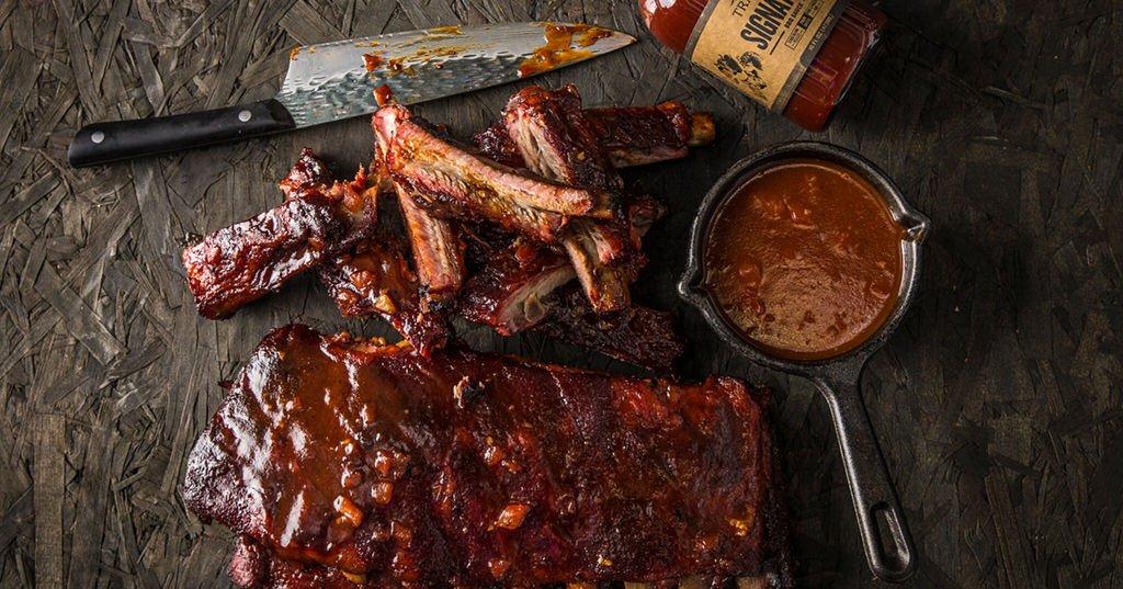 Smoked Ribs Rum BBQ Sauce Journey South Recipe | Traeger