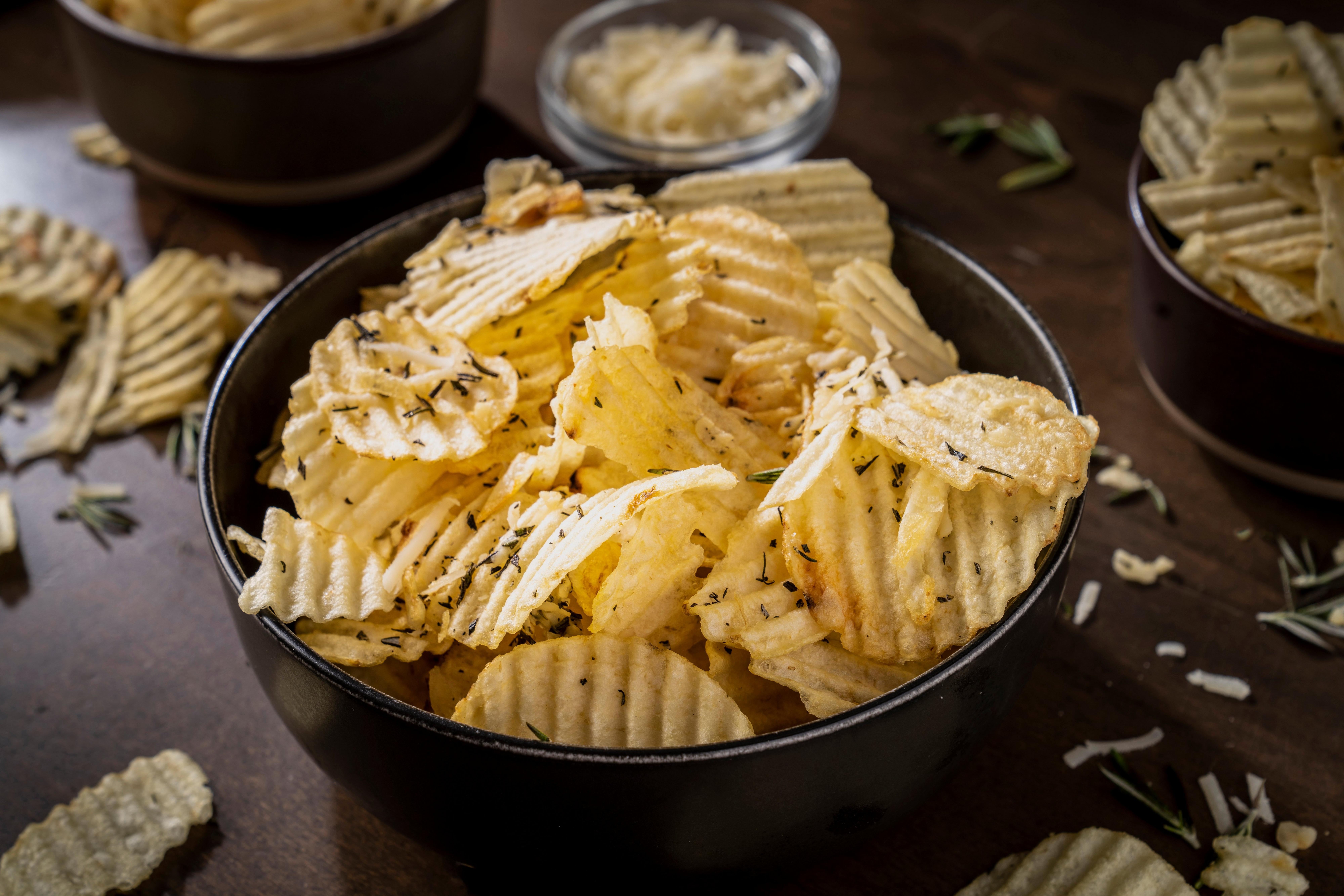 Parmesan & Rosemary Potato Chips Recipe - Traeger Grills