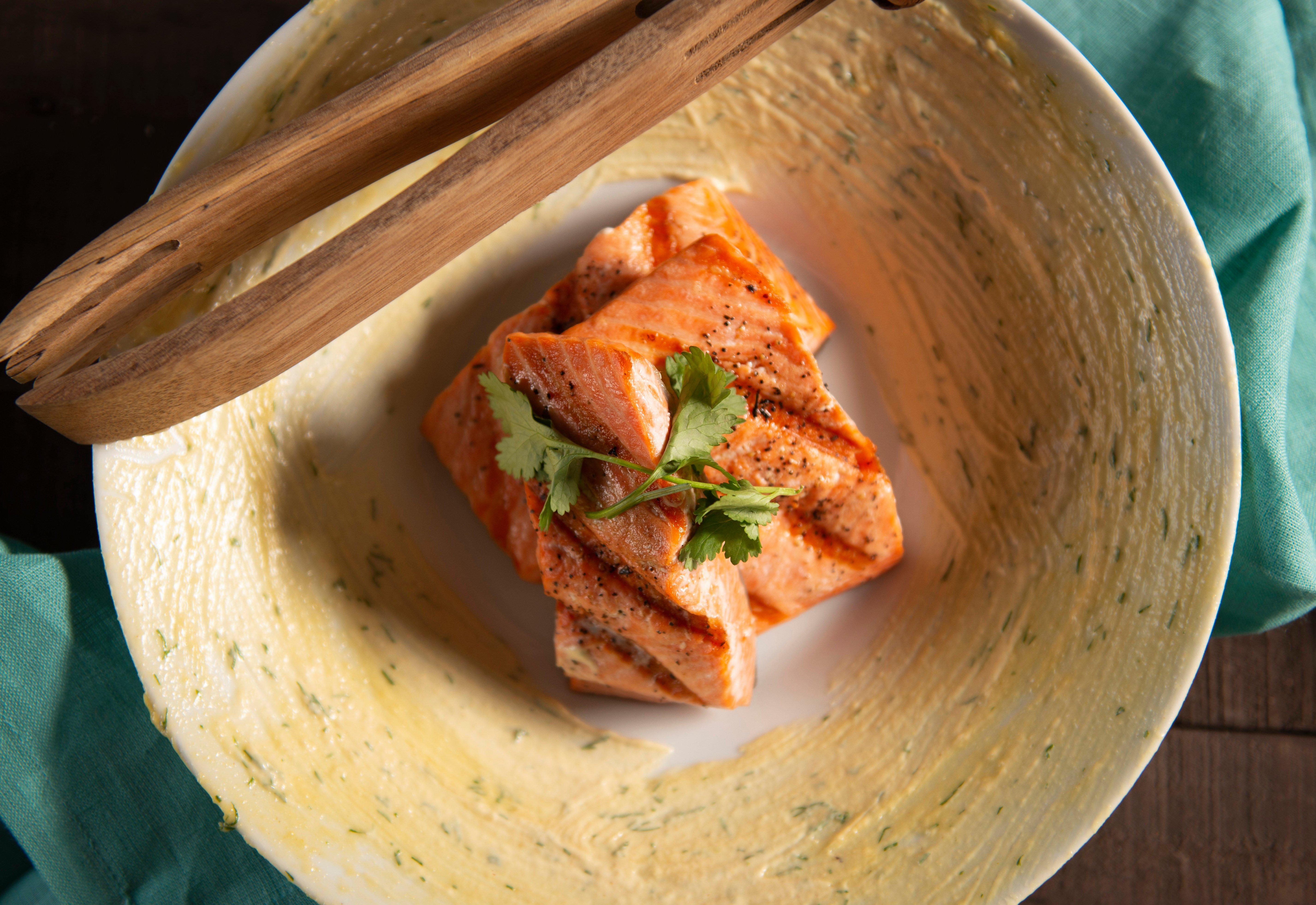 Simple Glazed Salmon Fillets - Traeger Grills