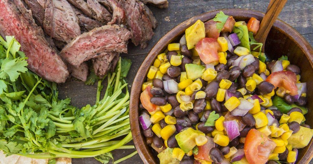 Skirt Steak with Corn and Avocado Salsa | Traeger Grills