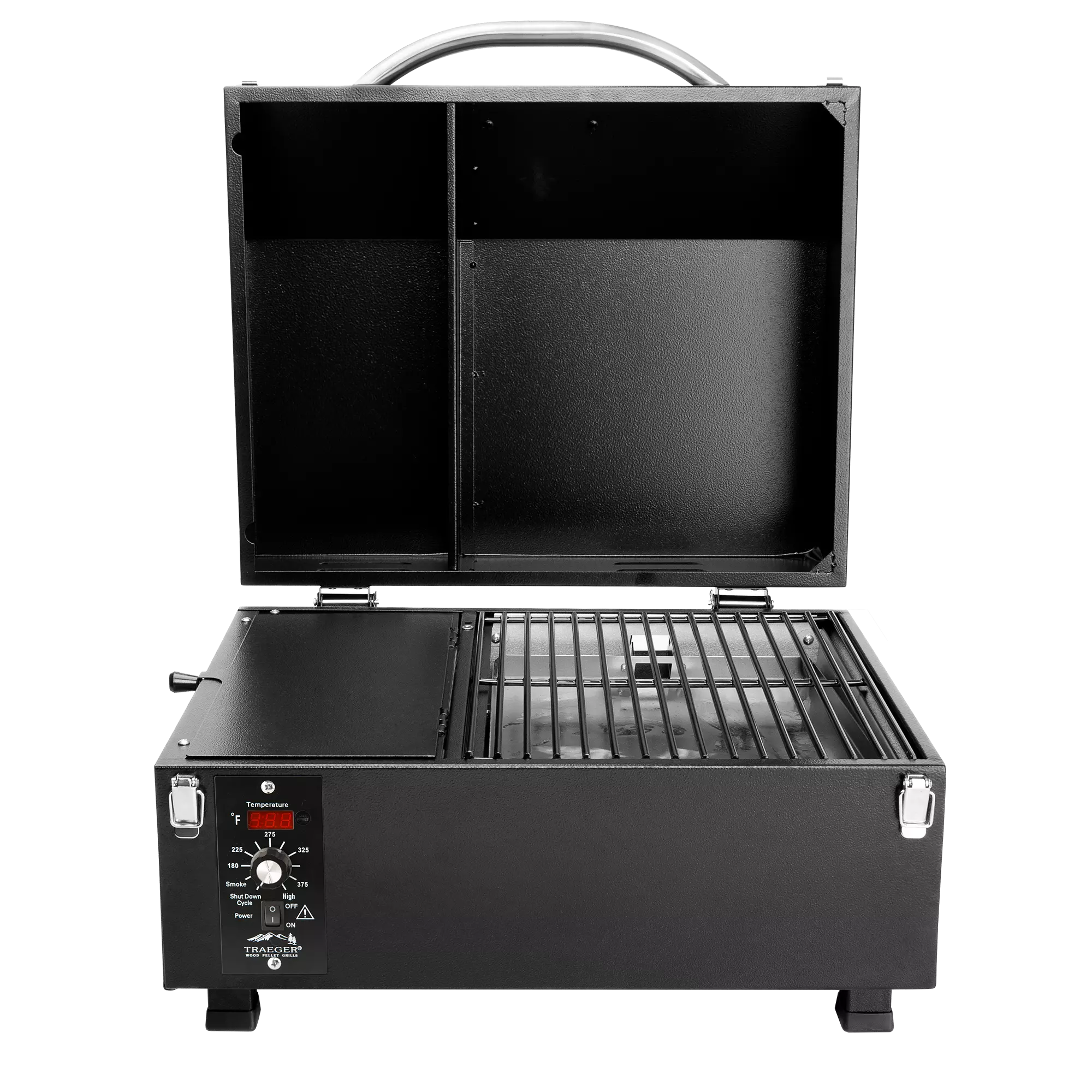 Traeger portable pellet grill top
