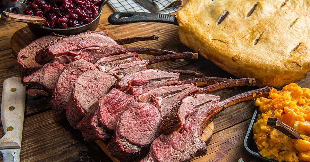 Roasted Rack of Venison & Cranberry Sauce Recipe - Traeger