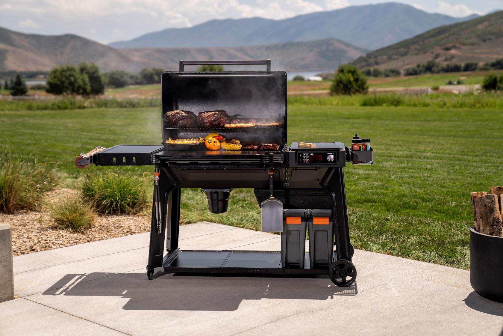 PIT BOSS CHARCOAL GRILL 苛ま バーベキューグリル おしゃれ 赤 PIT BOSS CHARCOAL GRILL 苛ま バーベキューグリル おしゃれ 赤