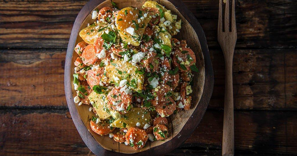 Roasted Carrot Salad & Smoked Pickled Beets Recipe - Traeger