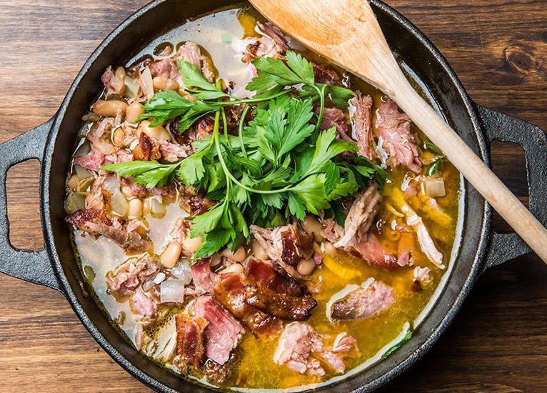 ham-bean-smoky-soup-traeger