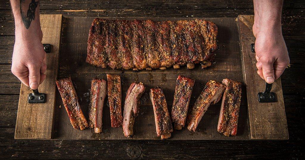 BBQ Herb Crusted Ribs Recipe | Traeger Grills