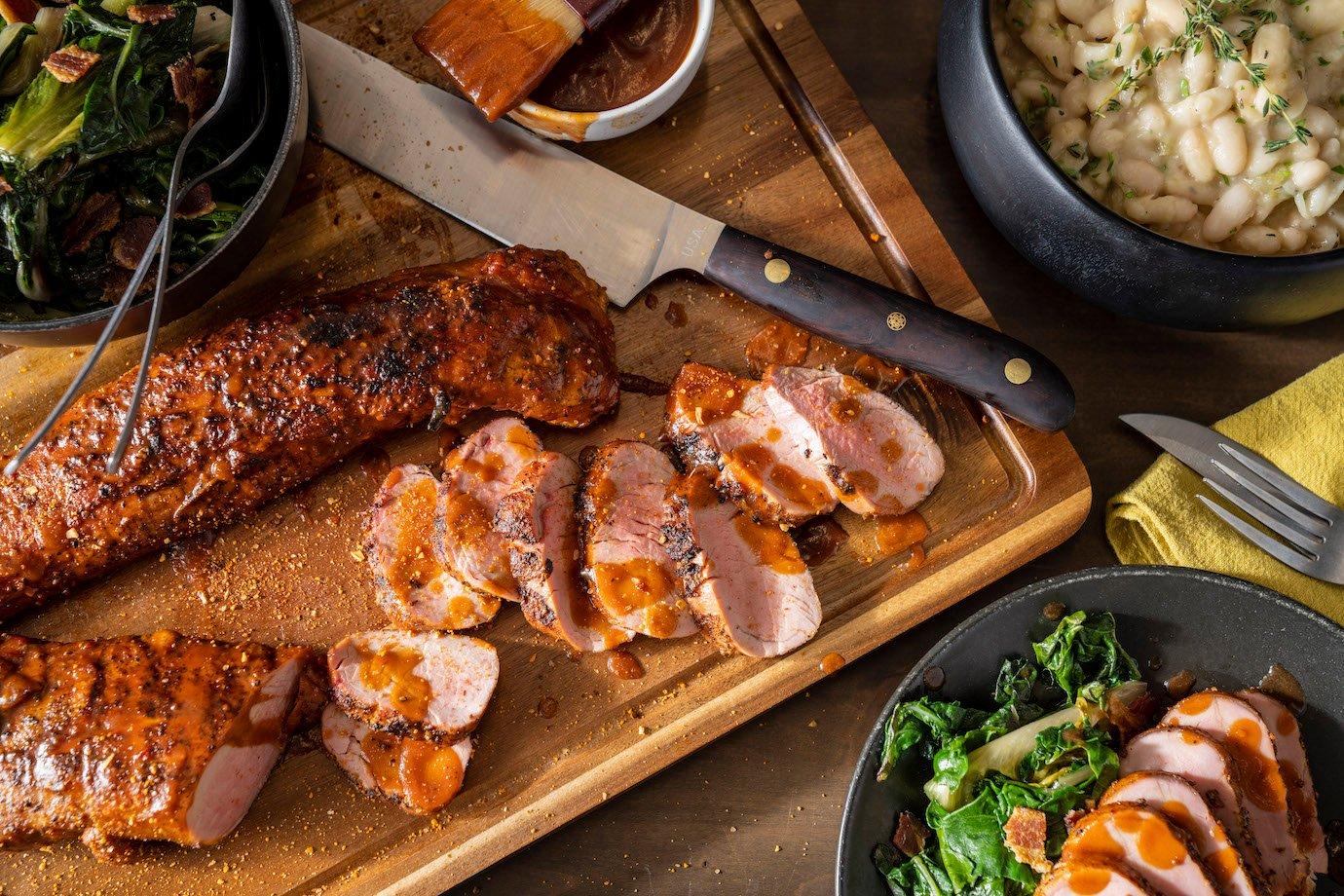 Maple Bourbon Reverse-Seared Pork Tenderloin | Traeger®