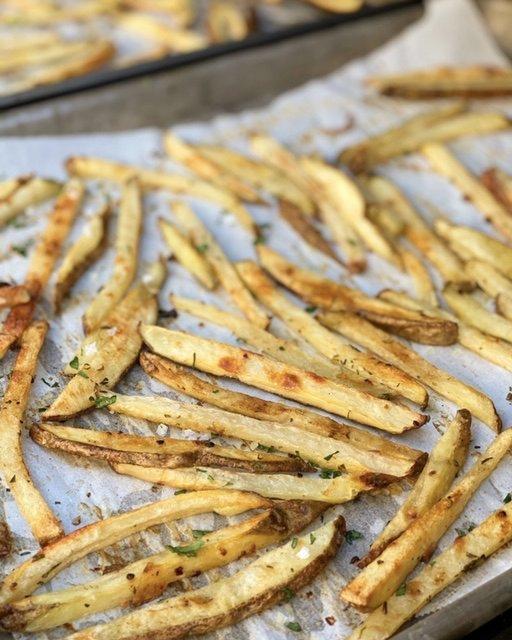 Roasted Garlic Herb Fries | Traeger Grills