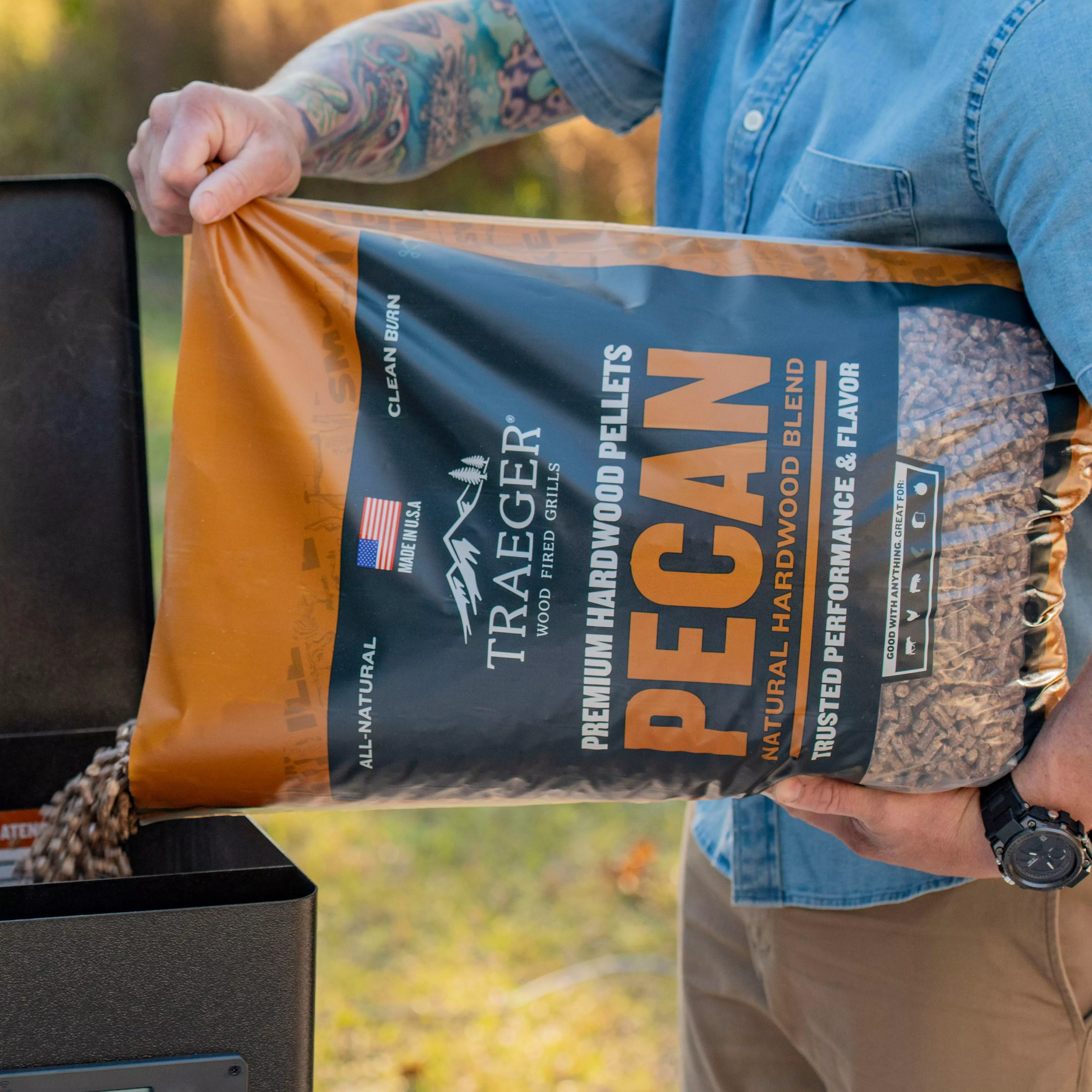 Pecan traeger pellets hotsell