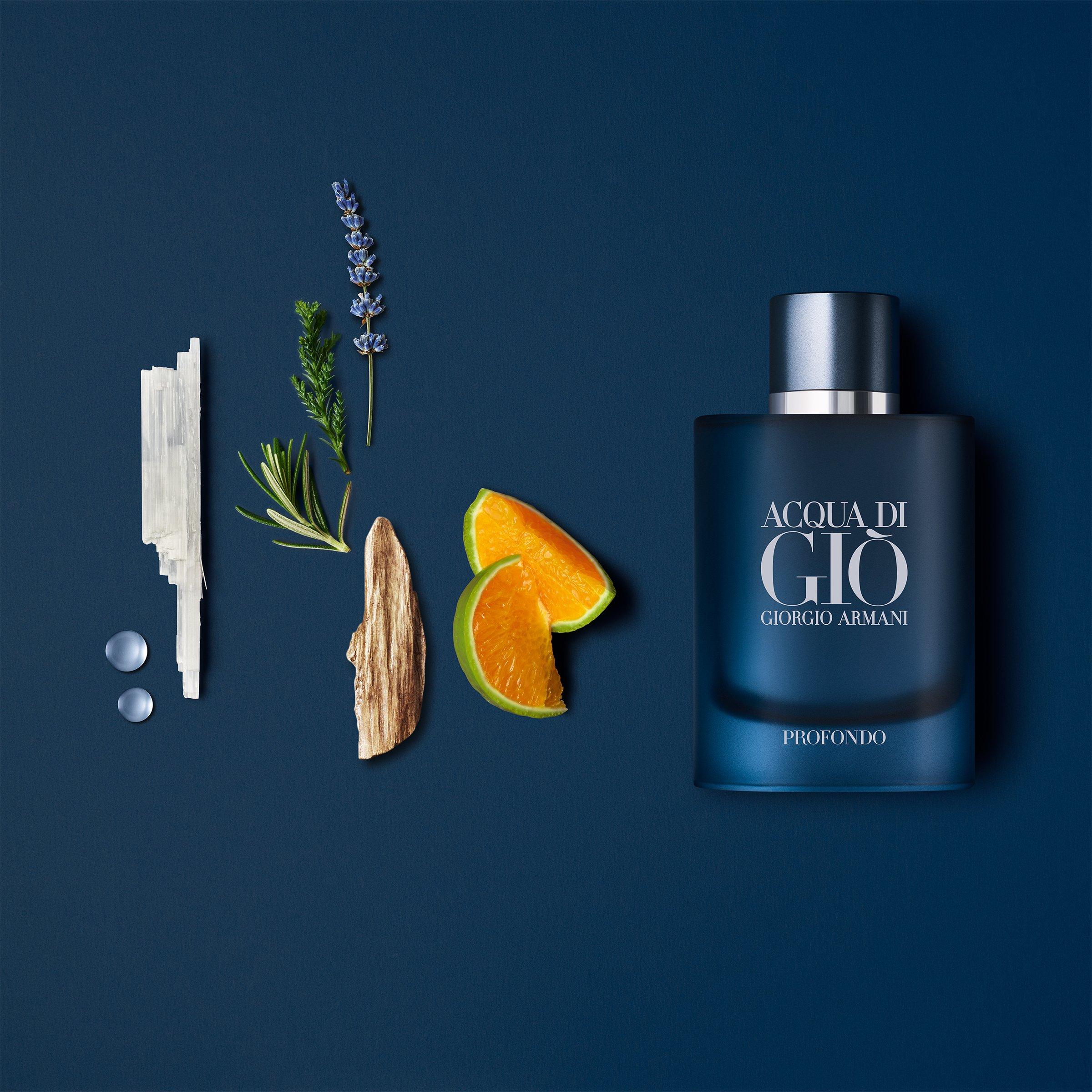 Giorgio armani shop perfume blue bottle