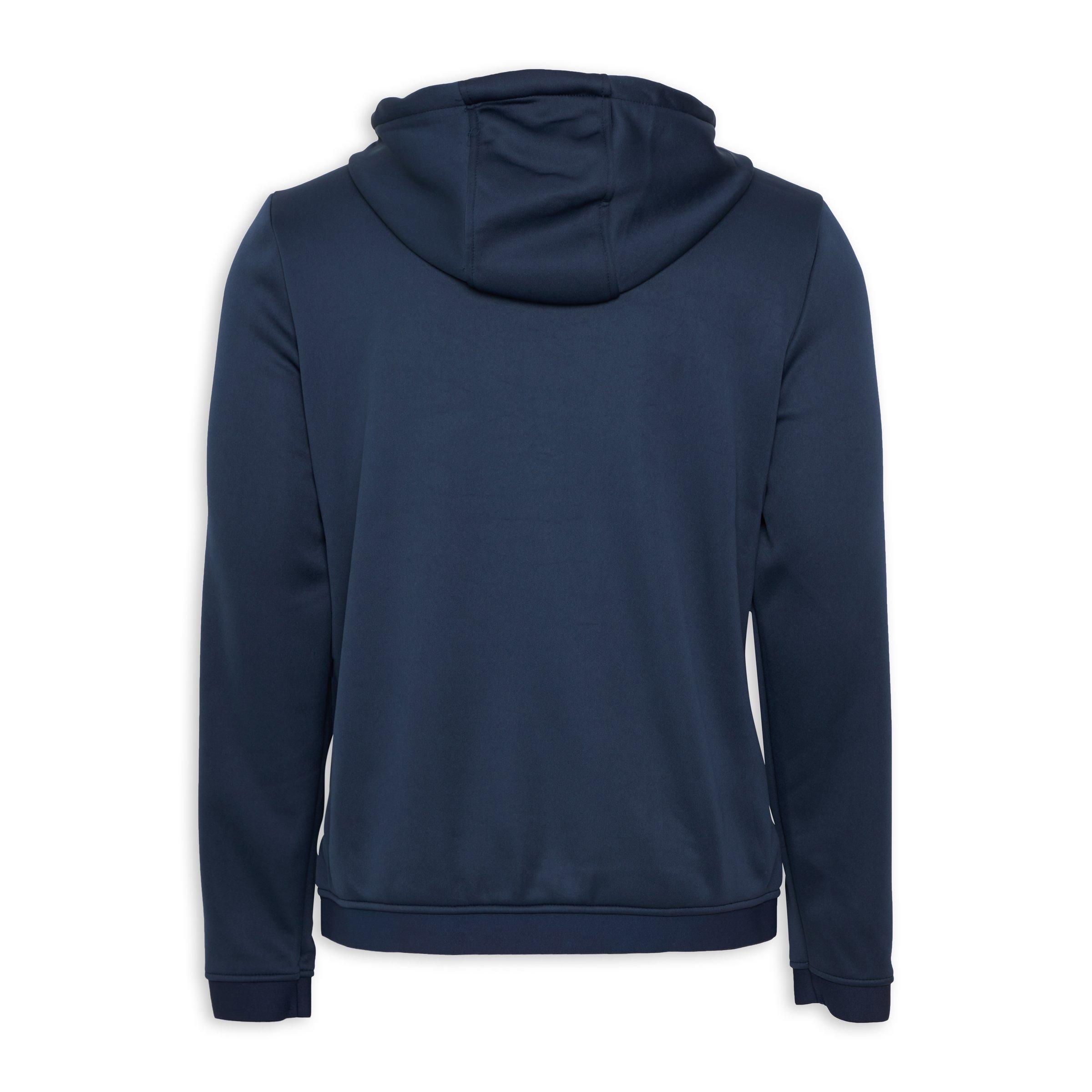 Navy blue sweat on sale jacket