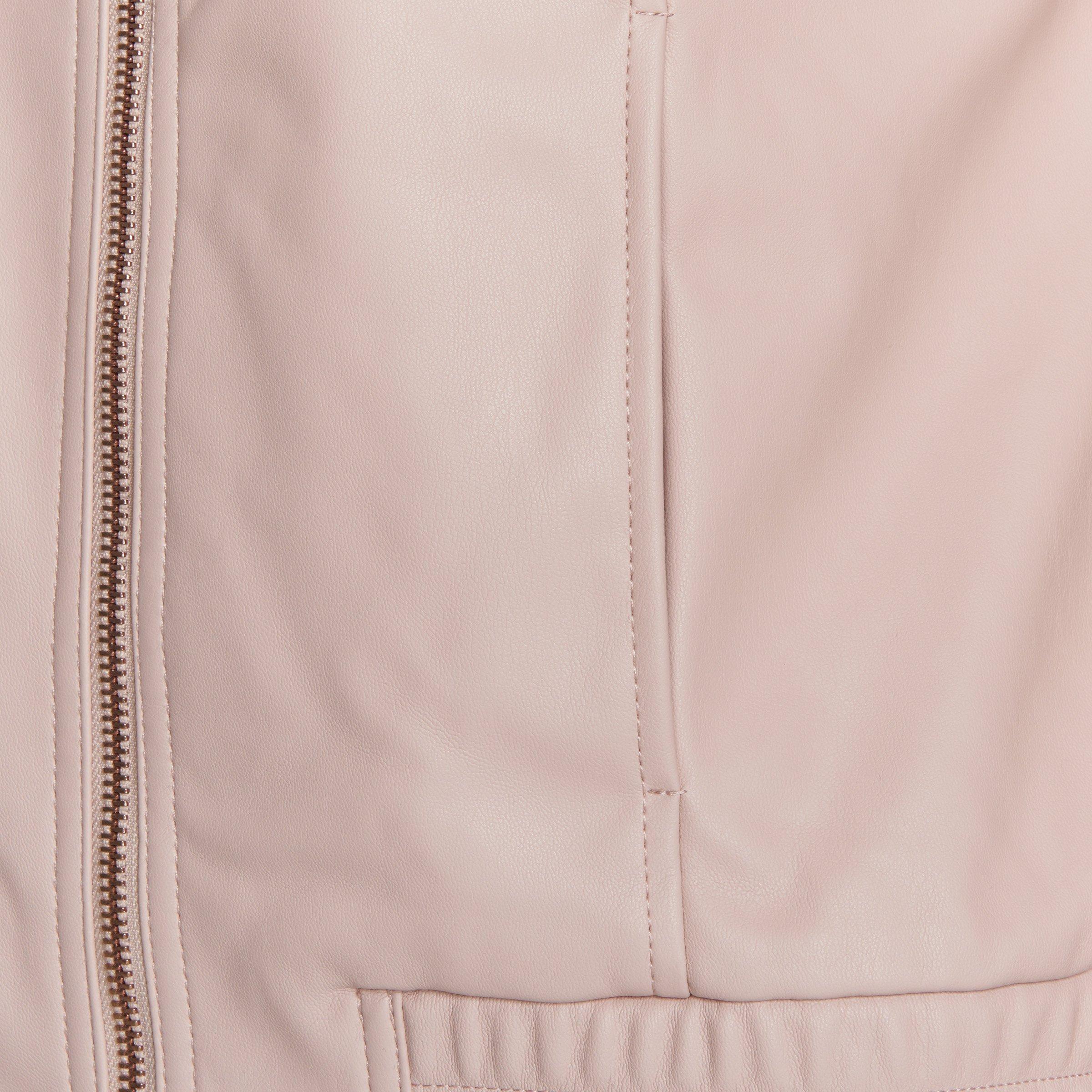 Pale pink 2024 bomber jacket