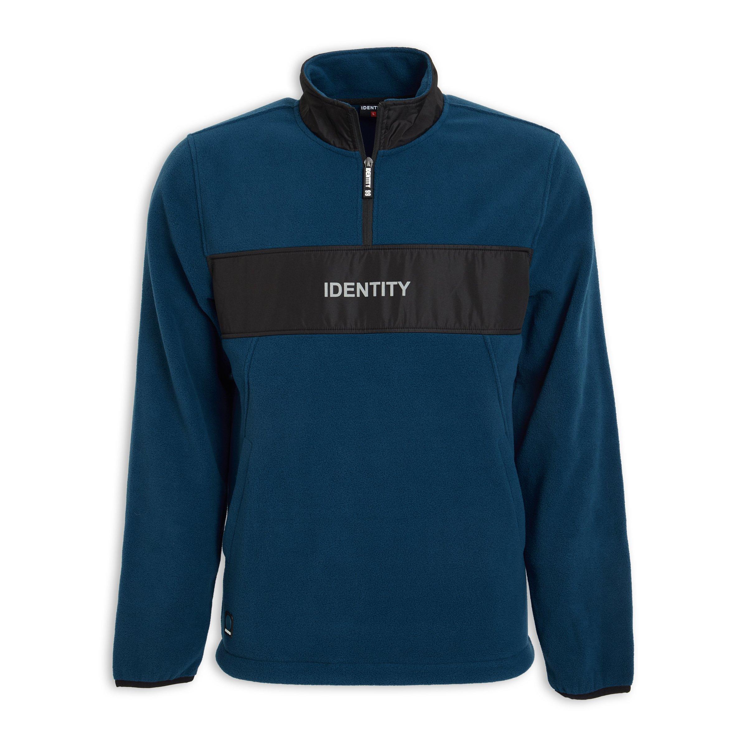 Blue Polar Fleece Hoodie (3019107) | Identity