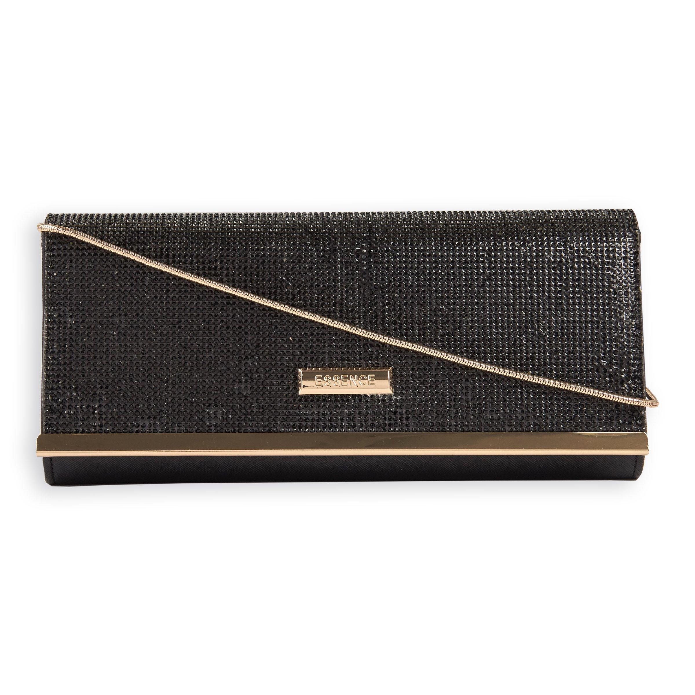 Elegant black clutch discount bag