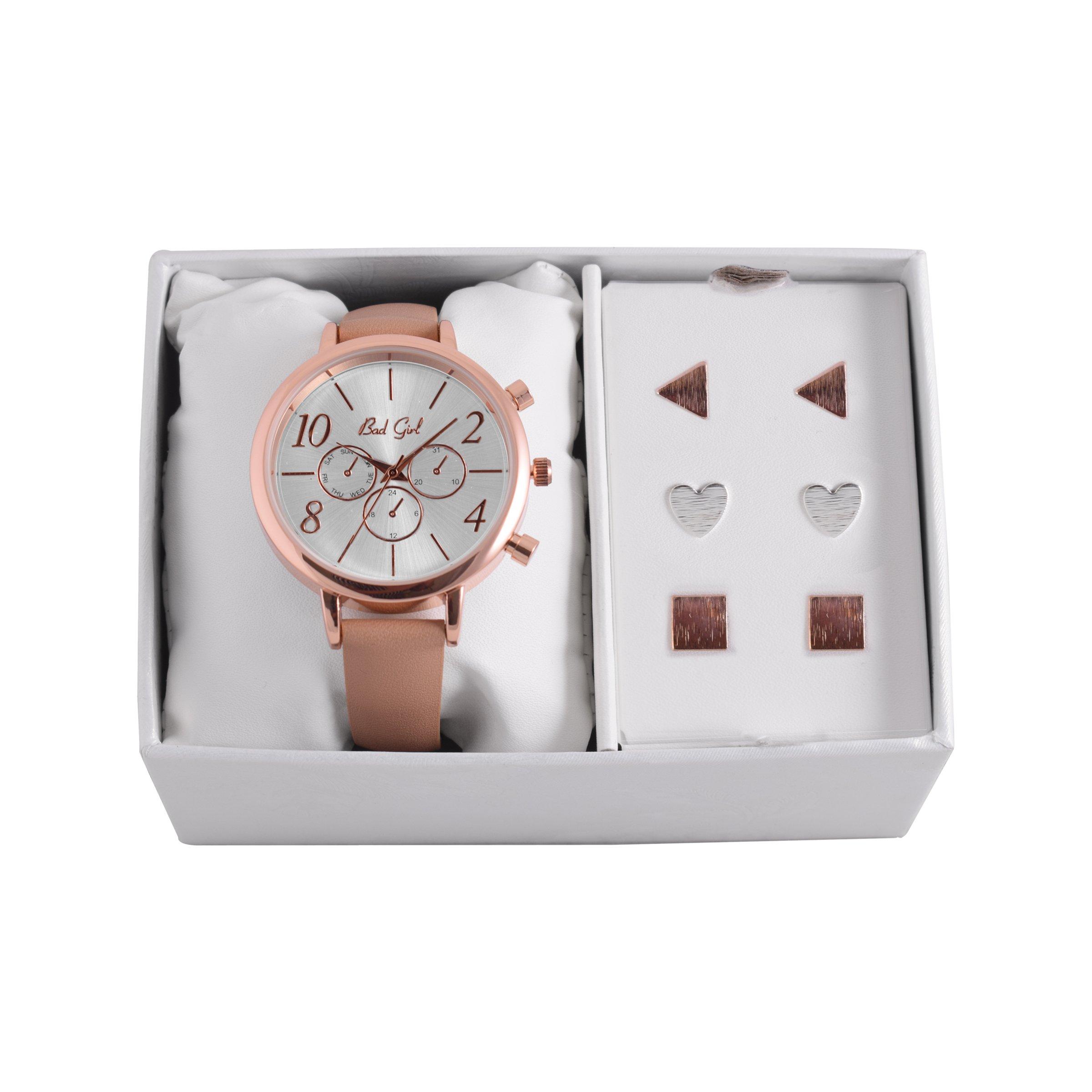 Watch and best sale earring set