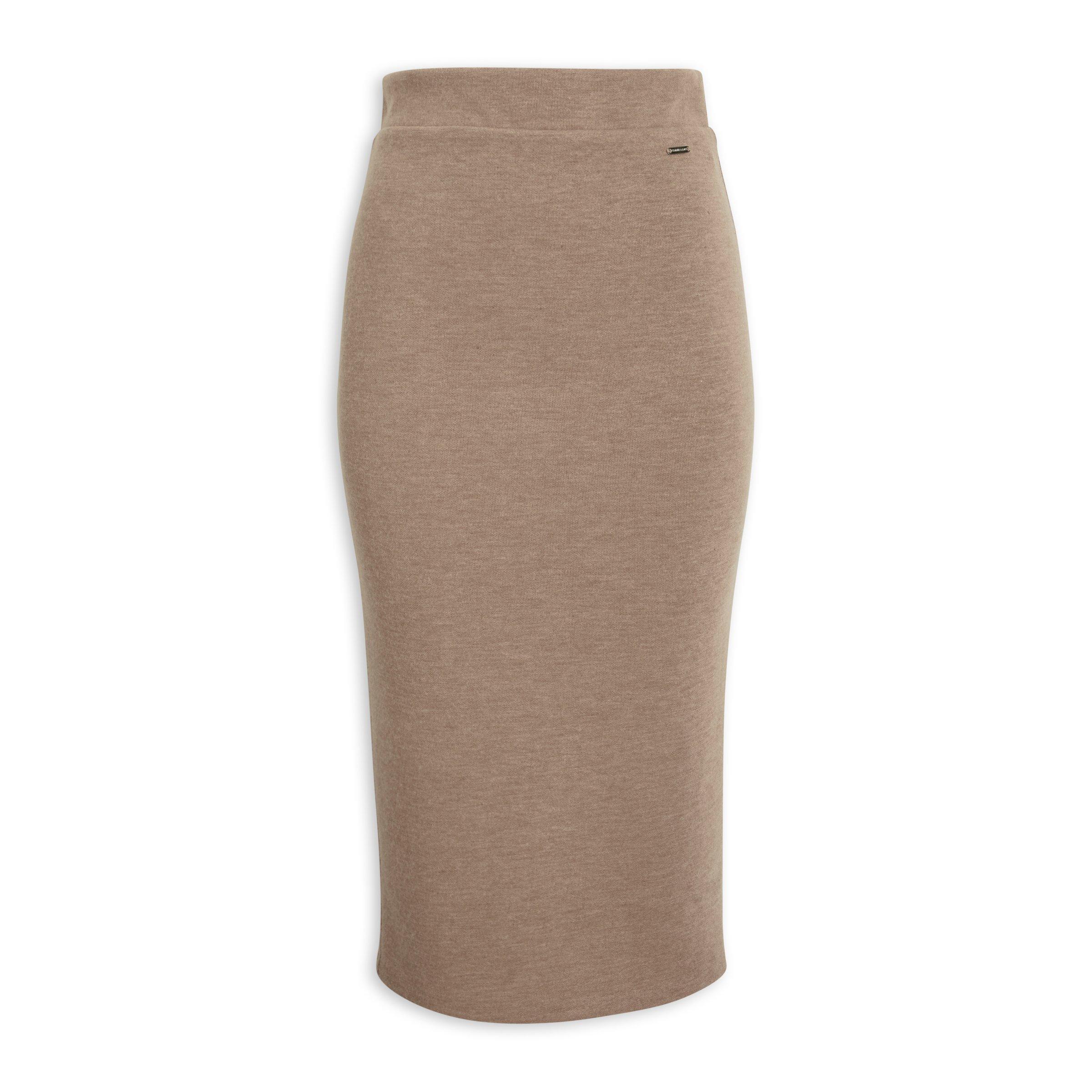 Tan 2025 bodycon skirt